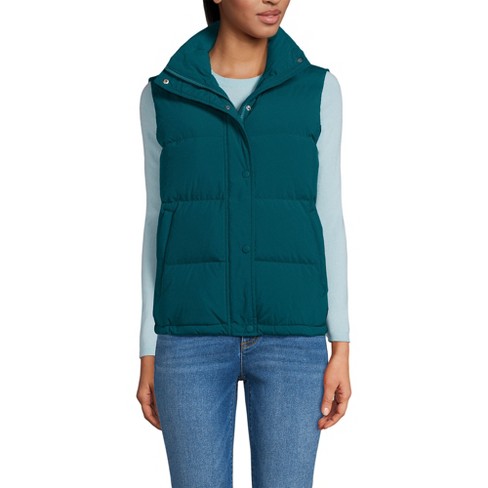 Lands end down puffer vest online