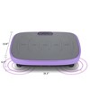 Naysaye Exercise Trainers Vibration Plate Fitness Platform Whole Body for Lymphatic Drainage Shaking Workout Board, Pink, 22.1"*13.8"*6.1" - 3 of 4