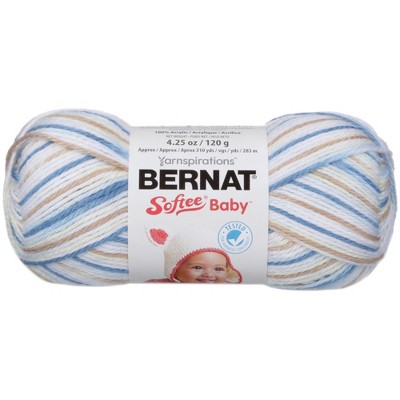 Bernat Softee Chunky 3-Pack Yarn - (6) Gauge 100% Acrylic - 2.8 oz -Royal  Blue - Machine Wash & Dry