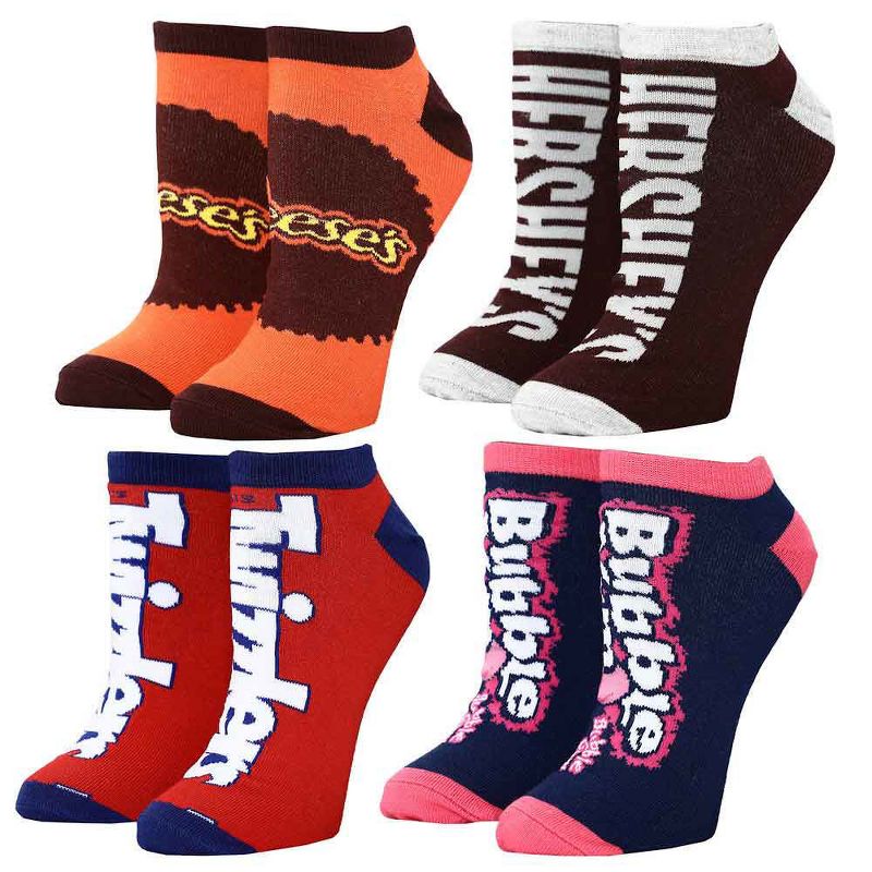 Bioworld Hershey's Men's 12 Delicious Days of Socks Crew and Ankle Adult Box Set Multicoloured, 4 of 8