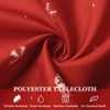 Christmas Tablecloth Xmas Table Cloth with Snowflake/Pine Tree Decorations Washable Decorative Table Cover for Dining Party & Holidays - 3 of 4