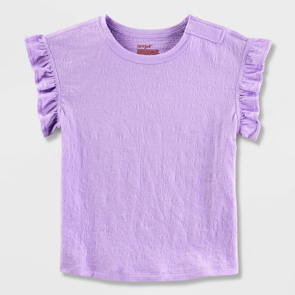 Girl Adaptive Short Sleeve Knit Top