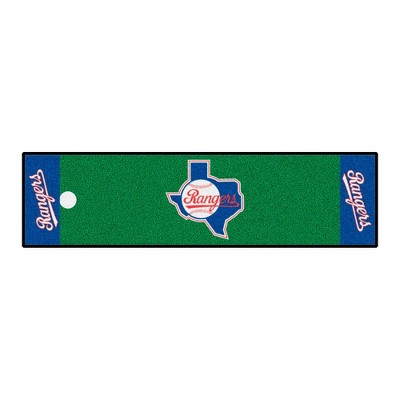 MLB Texas Rangers 1984 Retro Collection 1.5'x6' Putting Mat - Green