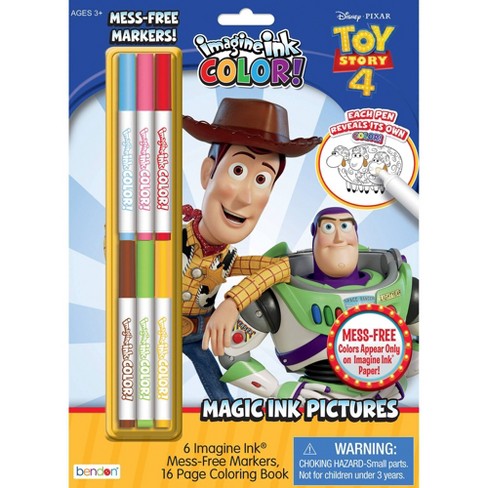 Toy Story 4 Imagine Ink Coloring Book With Mess-free Magic Ink