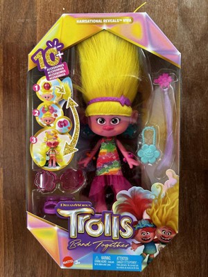 Dreamworks Trolls Band Together Hairsational Reveals Viva Fashion Doll 