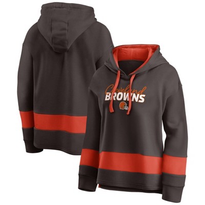 Nfl Cleveland Browns Men's Big & Tall Long Sleeve Core Fleece Hooded  Sweatshirt - 3xl : Target