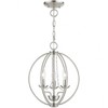 Livex Lighting Arabella 3 - Light Chandelier in  Brushed Nickel - 2 of 3