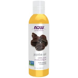 Solutions Jojoba Oil 100% Pure by Now Foods  -  4 oz Liquid - 1 of 3