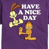 Men's - Garfield - Have A Nice Day Garfield and Odie Short Sleeve Graphic T-Shirt - 2 of 4