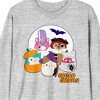 Squishmallows Halloween Squad Ghouls Adult Heather Gray Long Sleeve Tee - 2 of 2
