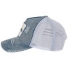 Adult Corona Extra Label Patch Distressed Light Denim Adjustable Hat - 3 of 4