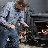 Infora Firehawk Steel Fire Blower Stoker for Wood Stove Fireplace Campfire 3' Black - 3 of 3
