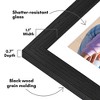 Americanflat Wide Molding Picture Frame with Mat - 3 of 4