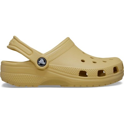 Crocs Kids Classic Character Print Clogs, Wheat, J4