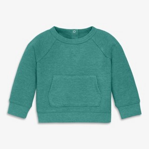 Primary Baby Heathered Waffle Pocket Tee - 1 of 1