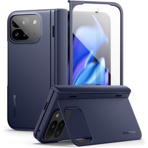 SURITCH for Google Pixel 9 Pro Fold Case, Built-in Kickstand, Screen Protector, Hinge Protection, Phone Case for Pixel 9 Pro Fold (2024) - 1 of 3