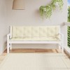 vidaXL Garden Bench Cushion Set - 3 of 4