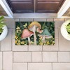 Stupell Industries Midnight Garden Mushrooms Printed Outdoor Door Mat, design by Nicole Tamarin, 18"x30" - 3 of 4