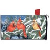 Winter Cardinal Trio Magnetic Mailbox Cover Birds Standard Briarwood Lane - 3 of 3