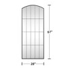 SpassWay Black Accent Wall Mirror Ornate Full Length Mirror for Living Room Bedroom Entryway - 4 of 4