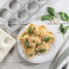 Ravioli Mold with Extra Large 1 3/4 Inch Squares- Authentic Ravioli Tray and Press Makes 10 Italian Raviolis at a Time - 2 of 4