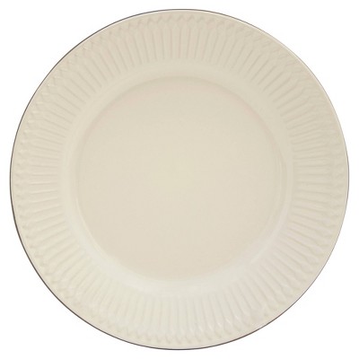 Sleek Ivory Ceramic 16-Piece Dinnerware Set for 4