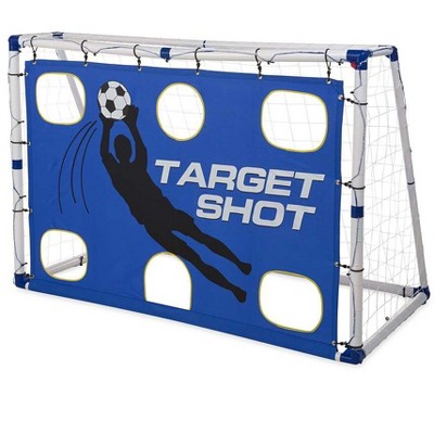 HearthSong - Goal for It! Portable 3-in-1 Pro-style Soccer Trainer Goal