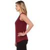 Rekucci Women's Soft Jersey Knit Sleeveless Tank Top – Casual & Versatile Everyday Wear - 2 of 3