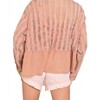 Women's LACE JACKET WITH FRAYED EDGE - POL - 3 of 4