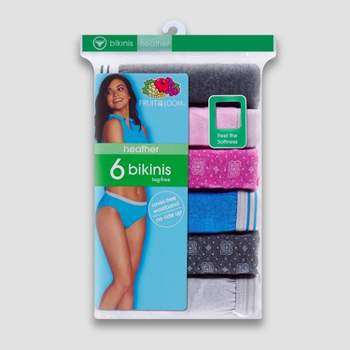 Hanes Women's Core Cotton Bikini Underwear Panties 6pk - Colors And Pattern  May Vary 9 : Target