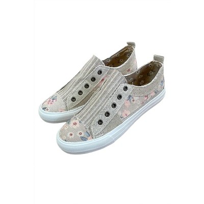 Women's Wo's Alice Floral Slip On Sneakers - Gypsy Jazz