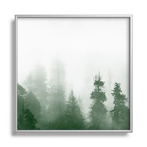 Nature Magick Green Forest Adventure Metal Framed Art Print - Deny Designs - 1 of 4