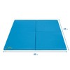 ECR4Kids SoftZone Play Patch Activity Mat Squares, Modular Playmat, 4-Pack - 2 of 4