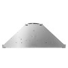 Cosmo COS-63175-DL 30 in. Vista Collection 380 CFM Ductless Wall Mount Range Hood, Button Controls, LED Lights, Stainless Steel - 4 of 4