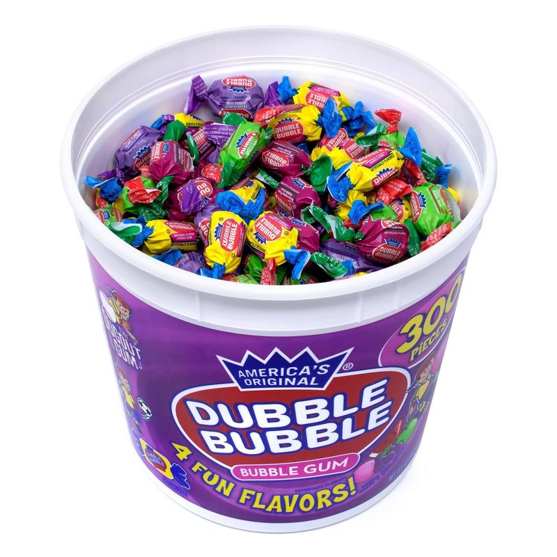 Dubble Bubble Assorted 4-Flavor Twist Tub - 47.6oz, 3 of 7