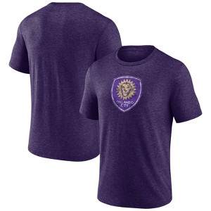 MLS Orlando City SC Men's Short Sleeve Tri-Blend T-Shirt - 1 of 3