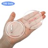 Unique Bargains Picture Photo DIY Acrylic Round Maker Craft Buttons Pins Clear - 2 of 4