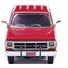 1976 GMC Sierra Grande K2500 Wideside Truck "St. Nick's Christmas Tree Farm" Red with White 1/64 Diecast Model Car by IXO Models - 3 of 4