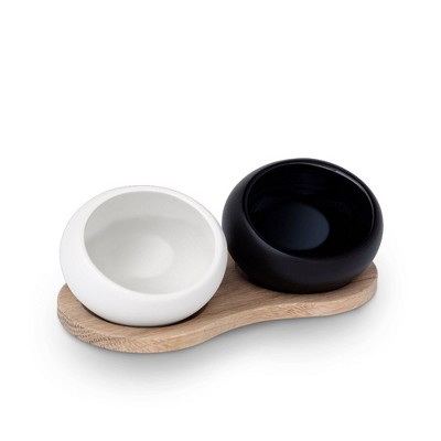 Rosendahl Salt and Pepper Cellar - Black and White