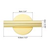 Unique Bargains Wall-Mounted Display Decoration Dried Flower Vase Tube - 2 of 4