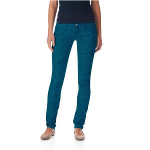 Aeropostale Womens Ashley Ultra Animal Print Skinny Fit Jeans - 1 of 3