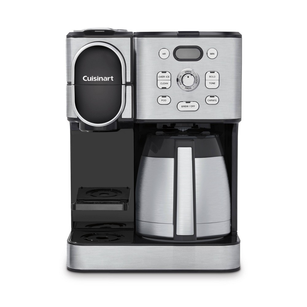 Photos - Coffee Maker Cuisinart Coffee Center 2-in-1  and Single-Serve Brewer with T 