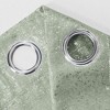 2pc Dainty Home Artistic 100% Blackout Grommet Curtain Panel Pair with 3D Lurex Texture - 3 of 4