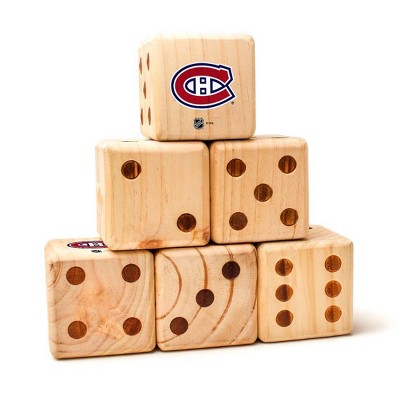 NHL Montreal Canadiens Yard Dice