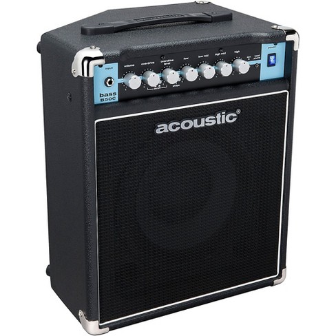 Acoustic B50c 1x10 50w Bass Combo With Tilt Back Cab Black Target