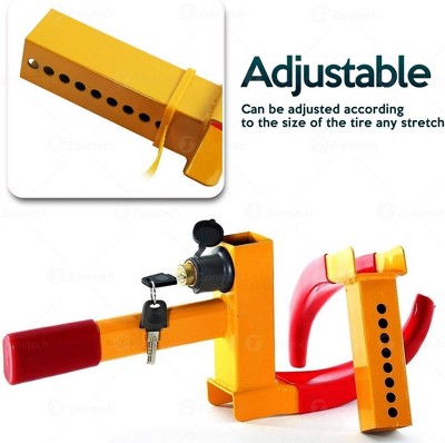 Aazon.co: Wheel Lock Security Tire Clap - Zone Tech Preiu Quality