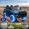 24V 2-Seater Kids Ride On Truck, Electric Car Toy with Remote, LED Lights, MP3, Back Storage & Soft Start - 4 of 4