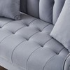 CAVINAS Modern Loveseat Sofa, Velvet Upholstered Sofa, Tufted Design Couch for Living Room/ Department/ Small Space - 4 of 4