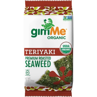 Gimme Organic Roasted Seaweed Snack Teriyaki 0.35oz