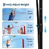 8x11Ft Height-Adjustable Volleyball Training Net | Portable Durable Practice Net for Serving/Spiking/Hitting - Indoor/Outdoor Use - 3 of 4
